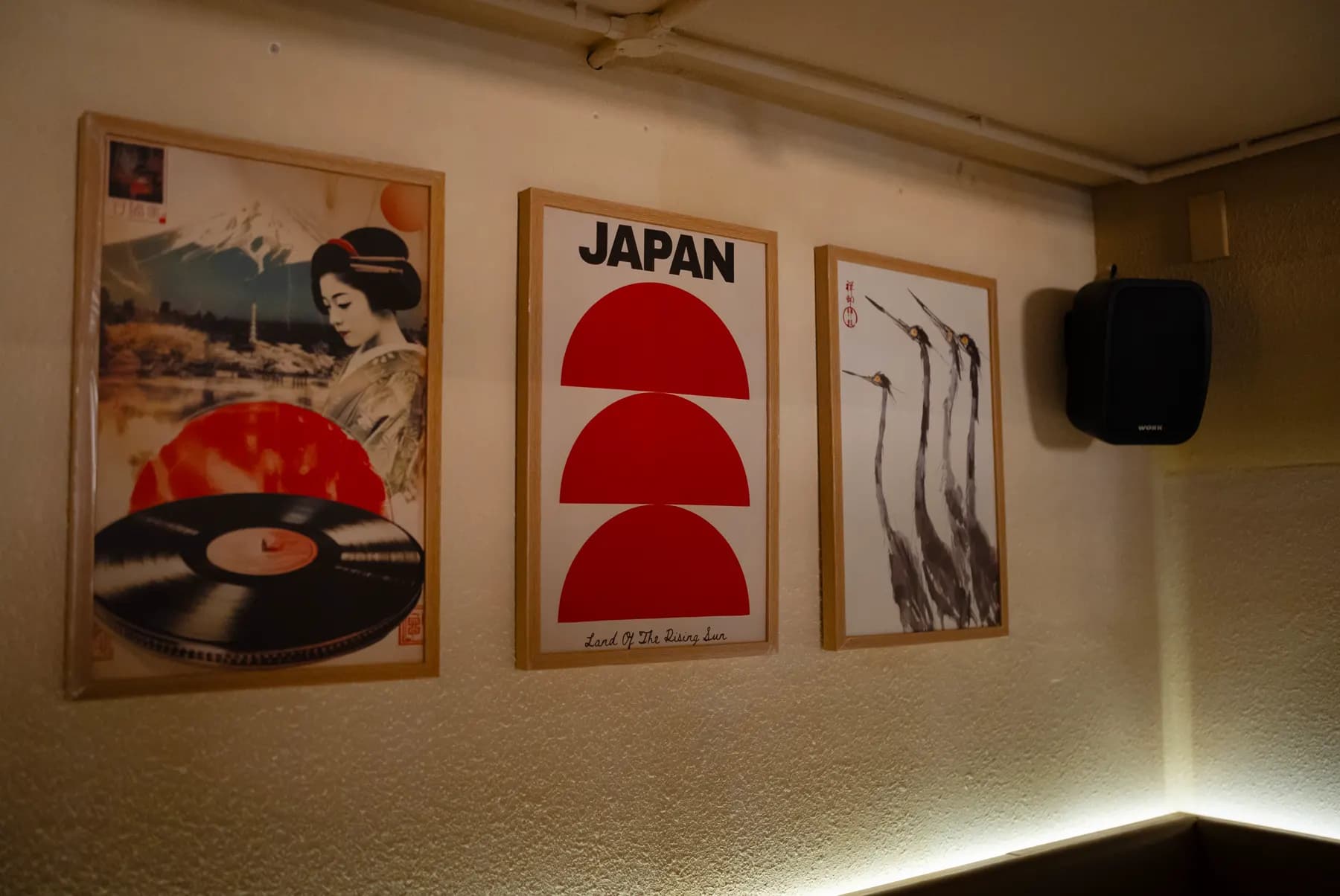 The upstairs room
