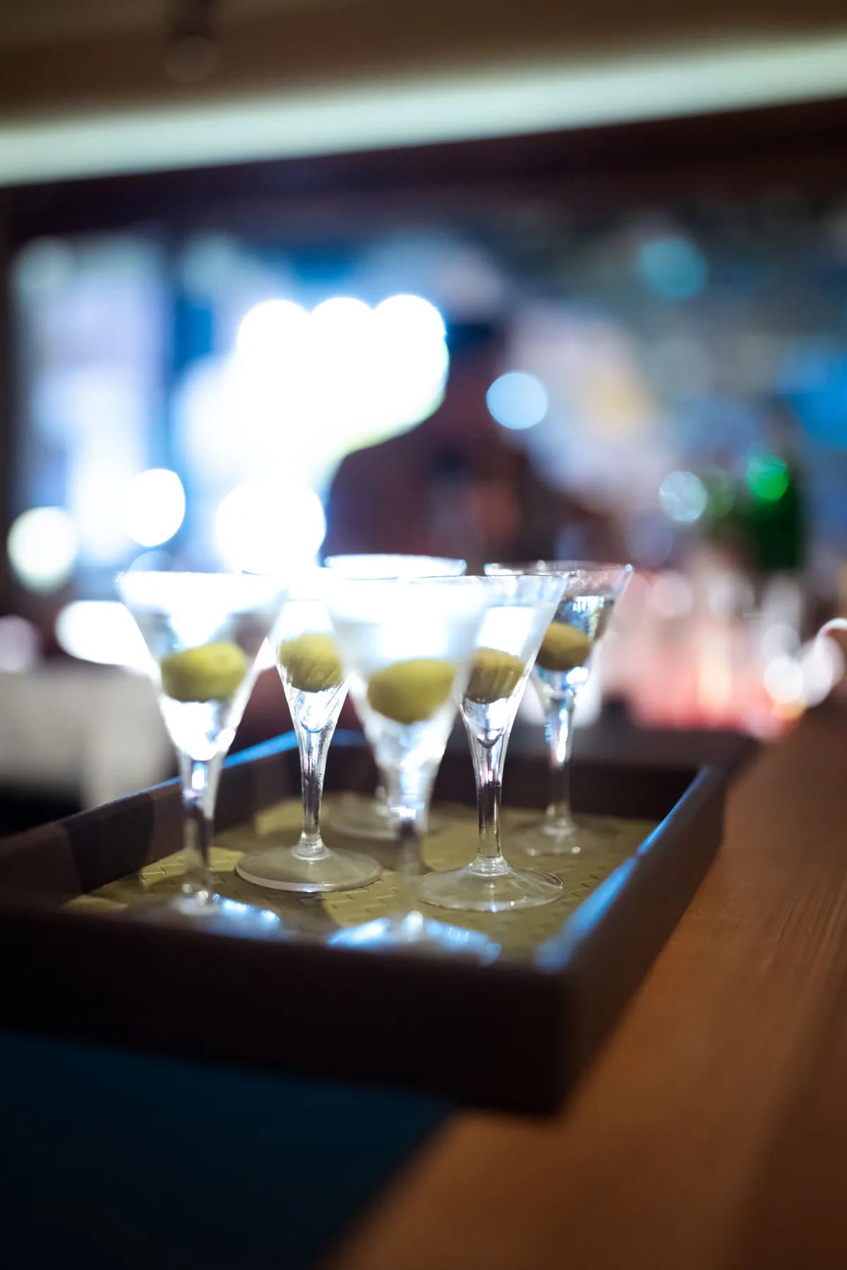 Olive martinis